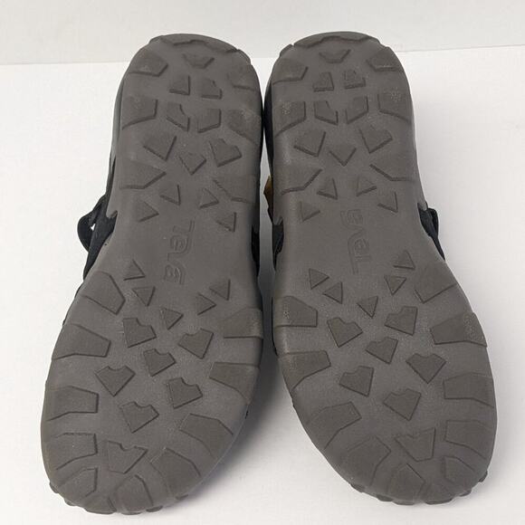Teva Flintwood Fisherman Sport Sandals, Black, Men\'s 9